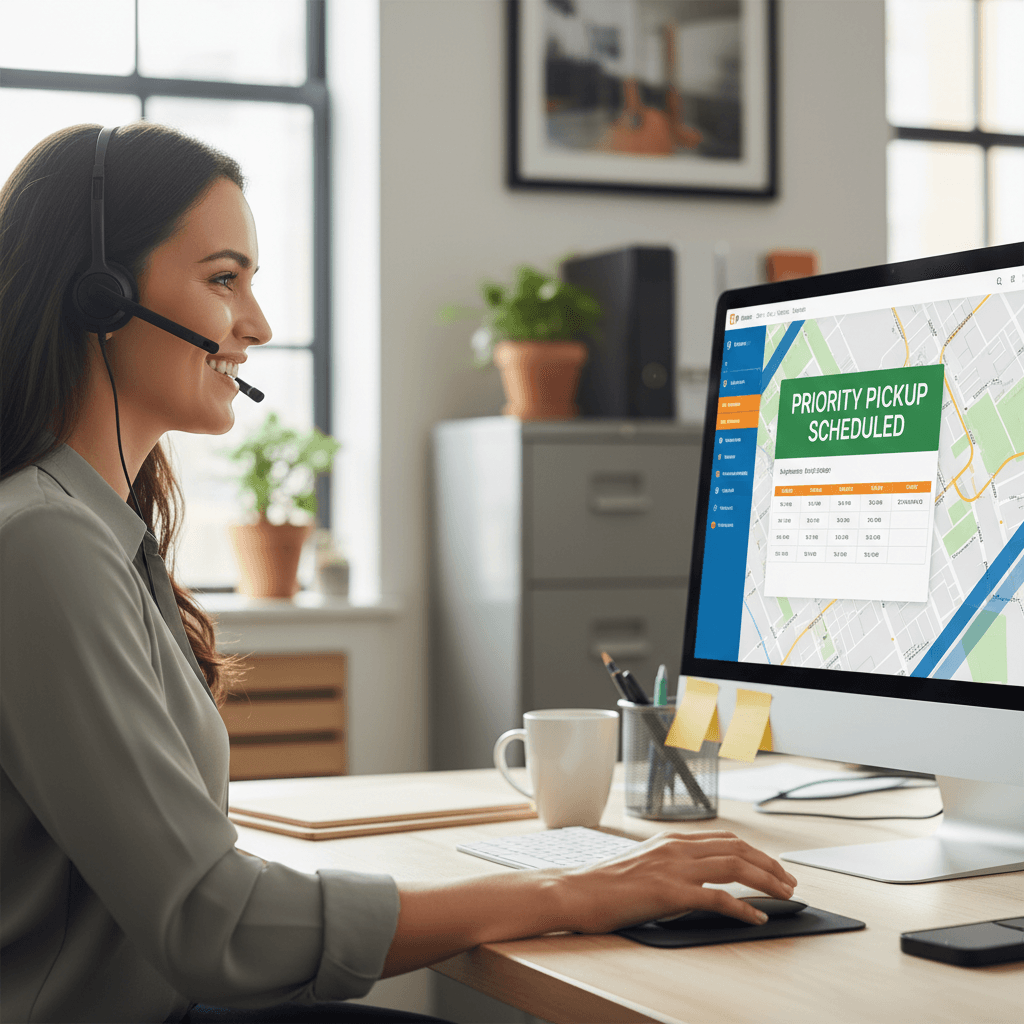 Fast same-day junk car pickup service